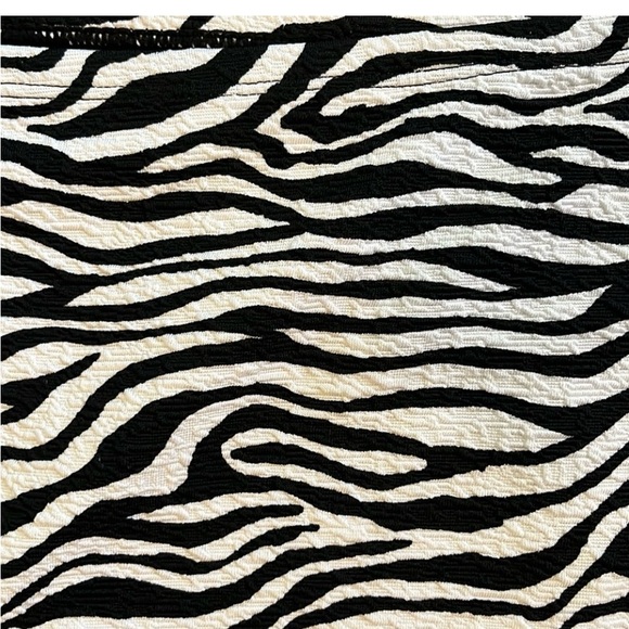 Time and Tru Women Plus Size Zebra Print Adjustable Side Tie Bikini Swim Bottom - Picture 5 of 10